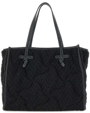 MARCELLA CLUB Knot-Detail Tote Bag - Black
