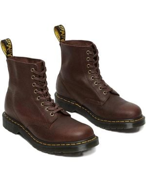 Dr. Martens 1460 Ambassador Leather Lace-Up Boots - Brown