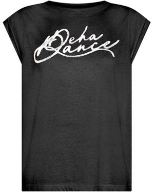 Deha T-Shirt À Ornements Strassés - Black