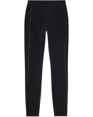 DIESEL Meredith-Utlt Seam-Detail Leggings - Blue