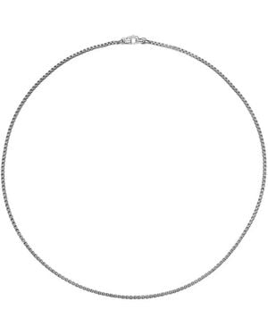 David Yurman Halsketting Met Dubbele Schakels - Metallic