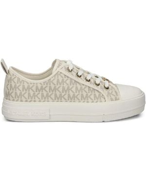 MICHAEL Michael Kors Evy Logo-Print Trainers - White