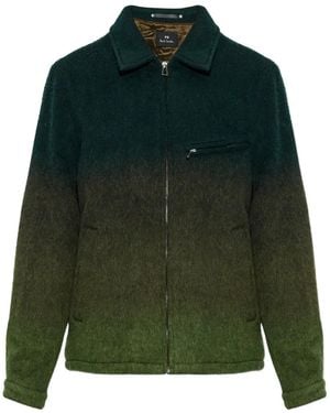 Paul Smith Ombré Shirt Jacket - Green