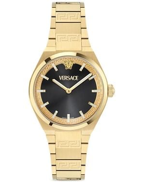 Versace V-Auria Armbanduhr 35 Mm - Mettallic