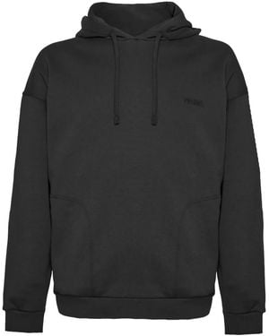 ZEGNA Drawstring Hoodie - Black