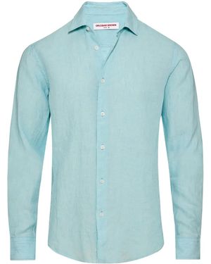 Orlebar Brown Giles Shirt - Blue