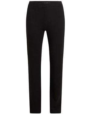KARL LAGERFELD Pants With Seam Details - Black