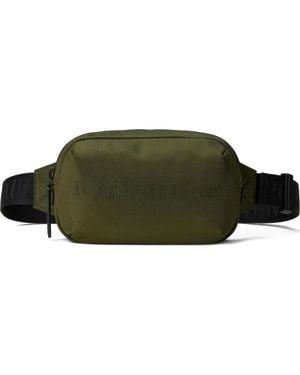 Polo Ralph Lauren Logo-Appliqué Belt Bag - Green