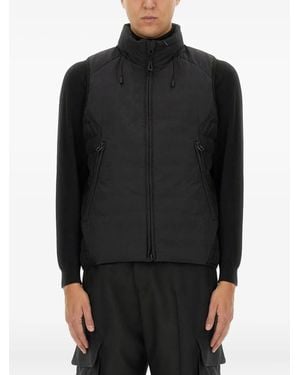 JG1 Zip-Fastening Gilet - Black