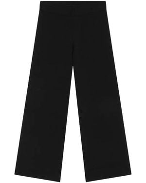 Alpha Studio High Waist Pants - Black