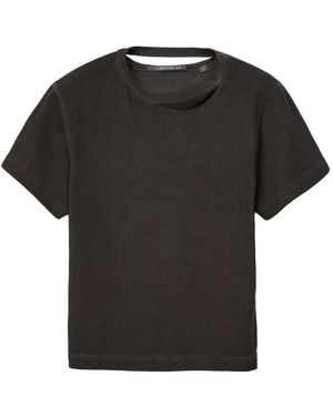 CAMPERLAB Cut-Out T-Shirt - Black