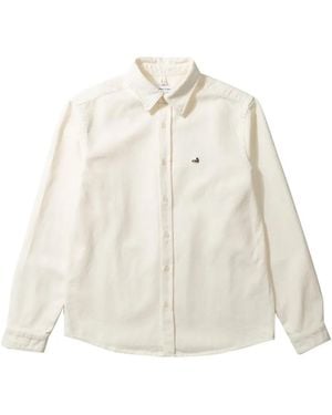 Edmmond Studios Button-Up Embroidered Shirt - White