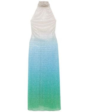 Oséree Lumière Maxikleid - Blau