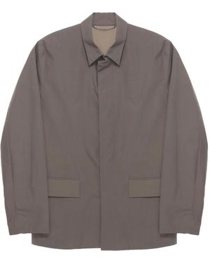 Rier Cotton Blazer - Grey