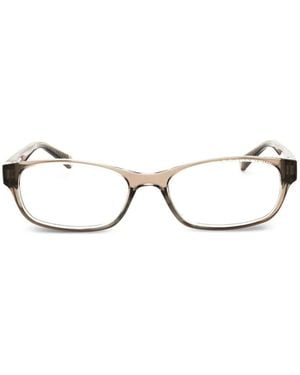 Under Armour Lunettes De Vue À Monture Rectangulaire - White