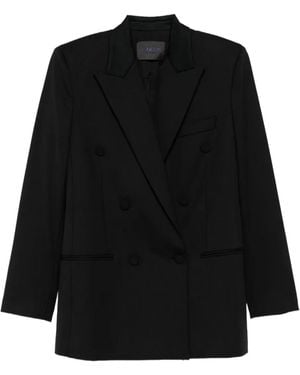 Dondup Double-Breasted Blazer - Black