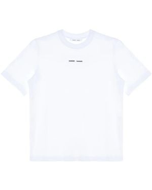 Samsøe & Samsøe Sadalila Cotton T-Shirt - White
