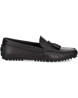 BOSS Tassel-Detail Loafers - Black