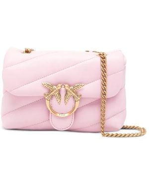 Pinko Baby Shoulder Bag Love Bag Puff Maxi Quilt - Pink