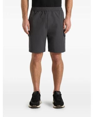 Manière De Voir Dimitri Technical Cargo Shorts - Black