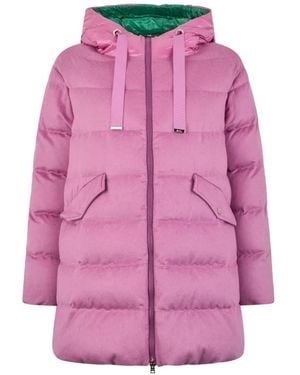 Herno Hooded Padded Jacket - Pink