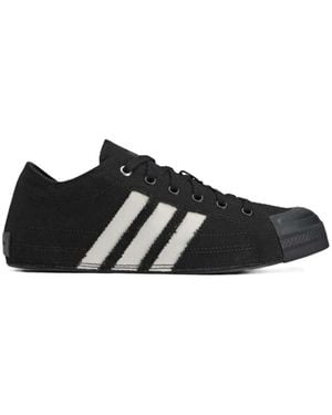 Y-3 X Adidas Nissa Lo Stripe-Detail Trainers - Black