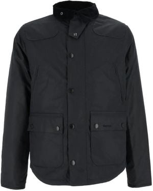Barbour Reelin Wax Jacket - Black