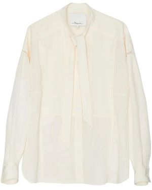 3.1 Phillip Lim Tie-Neck Blouse - White