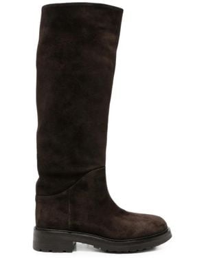strategia shoes Suede Boots - Black