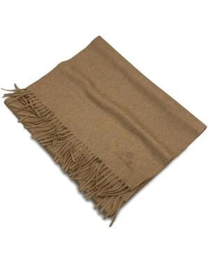 Loro Piana Fringed Scarf - Natural