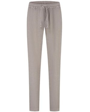 Fedeli Drawstring Trousers - Grey