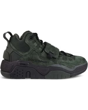 Polo Ralph Lauren Ps100 High-Top Trainers - Black