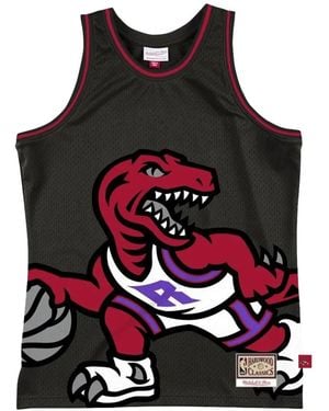 Mitchell & Ness X Nba Toronto Raptors Hardwood Classics Blown Out Printed Tank Top - Red