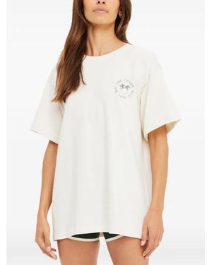 The Upside Molokai Sammi Graphic-Print T-Shirt - White