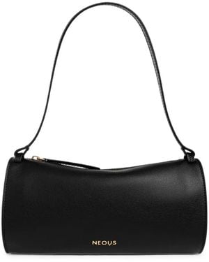 Neous Gemini Leather Shoulder Bag - Black