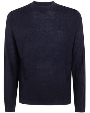 Emporio Armani Crewneck Jumper - Blue