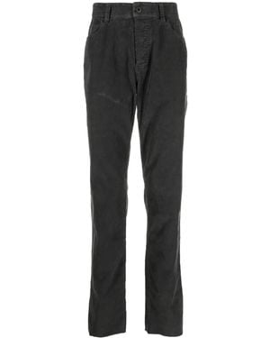James Perse Corduroy Straight-Leg Trousers - Black