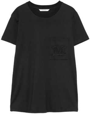 Max Mara T-Shirt Papaia - Noir