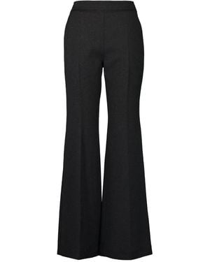 Giambattista Valli High-Waist Flared Trousers - Black