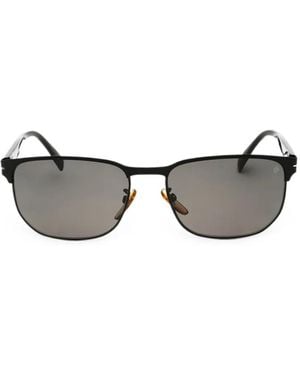 David Beckham Square-Frame Sunglasses - Gray