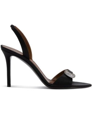 Giuseppe Zanotti Cut Out Detail Boots - Black