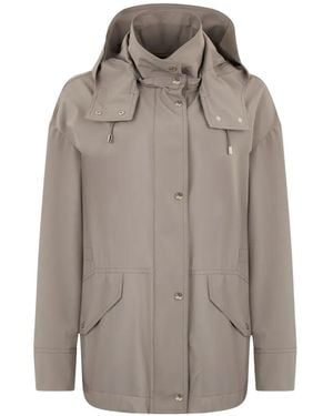 Moorer Hooded Parka - Grey