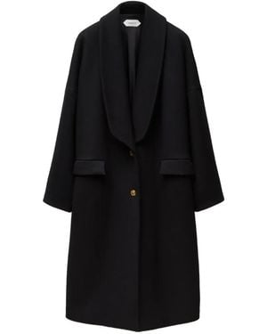Versace Wool Coat - Black