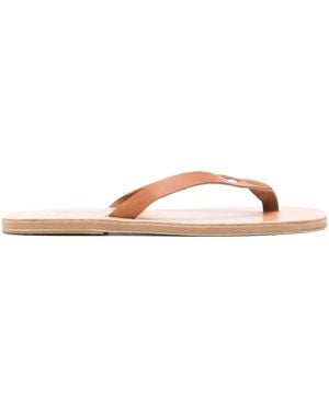 Ancient Greek Sandals Solon Thong Sandals - Brown