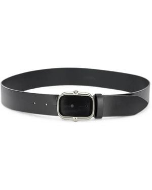 Isabel Marant Buckle-Fastening Leather Belt - Black