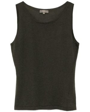 N.Peal Cashmere Ella Vest - Green
