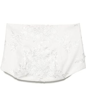 Macgraw Calligraphy Top - White