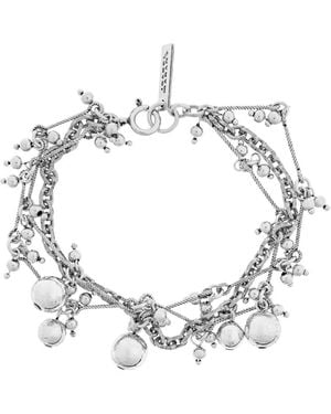 Isabel Marant Beaded Chain Bracelet - メタリック