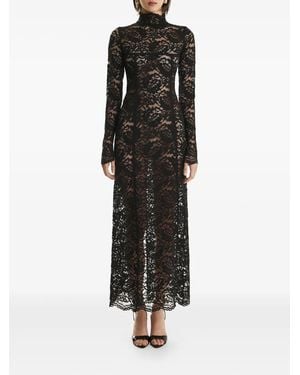 2310 STUDIO High-Neck Midi Dress - Black