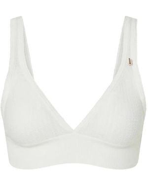 Liu Jo Pure Wool Knit Top - White